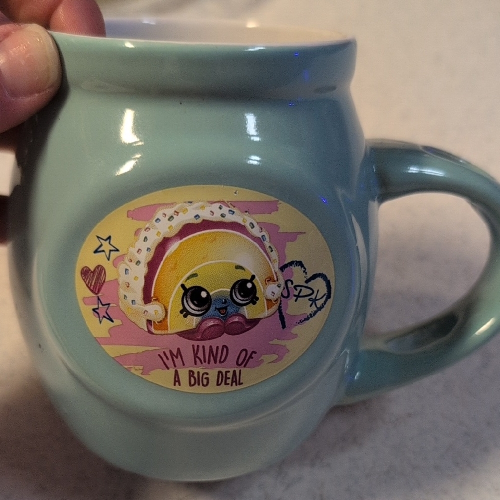 SHOPKINS I’m Kind of A Big Deal RAINBOW BITE 16oz Mug